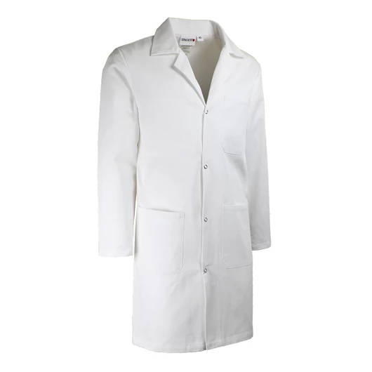 SINGER I Classic köpeny fehér 100% pamut 265gm2