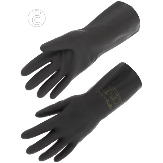 Neoprémmel kever Latex kesztyű Vegyi védelem  JKLNPT. A. Típus  32cm hosszú