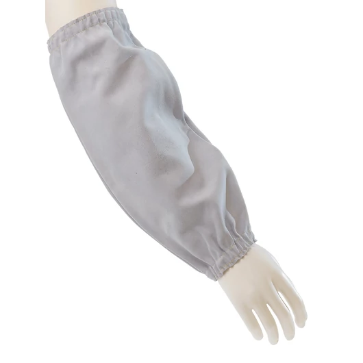 Hegesztőknek 40cm hosszú karvédő aramid cérnával varrva