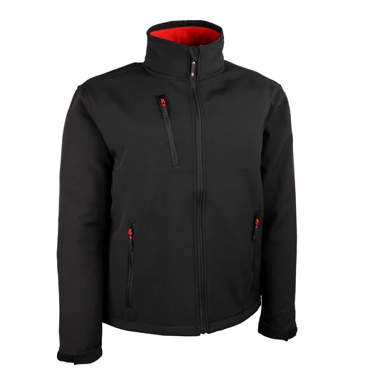Softshell kabát szélálló és vízlepergető, elasztánnal