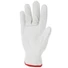 Picture 2/4 -All cow grain natural leather glove.  Elasticated wrist.