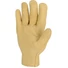 Picture 2/3 -All beige cow grain leather glove. Shirred elastic back.