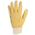 Picture 3/3 -Full cow grain leather glove. Leather vein patch at wrist.