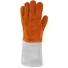 Picture 3/4 -All cow split leather glove. Heat resistant. Fully fleece lined.
