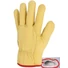 Picture 3/3 -All yellow cow grain leather glove. Fully fur boa lined.