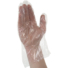 Picture 2/2 -Clear single use polyethylene glove. Bagof 100 pieces.
