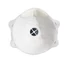 Picture 2/2 -Respirator. FFP2 NR D Standard with valve (+ Dolomite). Box of 10 pieces.