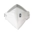 Picture 2/2 -Vertical fold-flat valved respirator. FFP3 NR. Display box of 20 pieces.