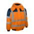 Picture 1/5 -Blavio Jól láthatósági pilóta jellegű kabát 280gm polár béléssel kapucnival flou narancs