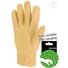 Picture 2/3 -Full cow grain leather glove. Shirred elastic back.
