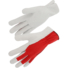 Picture 1/3 -Kecskebőr kesztyű piros pamut kézháttal