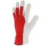 Picture 3/3 -Goatskin leather palm glove. Red cottoninterlock back.