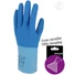 Picture 3/3 -Latex glove. Coton interlock liner. Rough finish palm. 30 cm length.