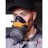Picture 2/2 -Half-mask. Rubber. For 1 filter