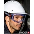 Picture 3/3 -Safety goggle. Clear lens. Enhanced peripheral vision.