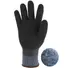 Picture 2/3 -Seamless knitted glove. Double latex coating. Acrylic lined