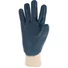 Picture 2/3 -Nitrile glove .Heavy coating. Open back.Knitted wrist.