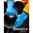 Picture 2/2 -300 mm fully dipped nitrile glove. Polarfleece insulating lining.