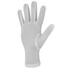 Picture 2/3 -NY100 - White cut-and-sewn nylon glove.Fourchettes pattern.