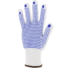 Picture 2/3 -Strech polyamide glove. P.V.C dotted palm. 13 gauge.