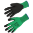 Kép 1/3 - Tenyérben mártott varratnélküli vízlepergető kezeléssel rendelkező kesztyű színe zöld