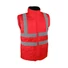 Picture 6/12 -4x1 high visibility parka. With detachable long sleeves vest. Red/blue