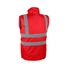 Picture 9/12 -4x1 high visibility parka. With detachable long sleeves vest. Red/blue