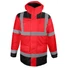 Picture 10/12 -4x1 high visibility parka. With detachable long sleeves vest. Red/blue