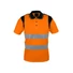 Picture 3/4 -High visibility polo-shirt. 100% polyester, 150 gsm.