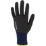 Picture 3/3 -Foam nitrile coated glove. knuckle coated version. Nitrile dotted palm. 15 gauge
