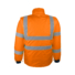 Kép 4/13 - Jólláthatósági téli béléses 4:1-ben parka  esőkabát  kabát HV narancssárga-sötétkék