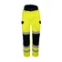 Picture 3/4 -High visibility work trousers. Cotton/polyester 280 gsm.