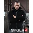 Picture 6/6 -Black Polar lined jacket (330-350 gsm)