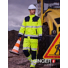 Picture 2/5 -High visibility work trousers. Polyester/cotton 245 gsm.