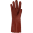 Picture 2/3 -P.V.C gloves. Smooth finish. Single dipped. 35 cm.