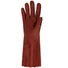 Picture 2/3 -P.V.C gloves. Smooth finish. Single dipped. 40 cm.