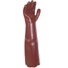 Picture 2/3 -P.V.C gloves. Smooth finish. Single dipped. 580 mm.
