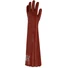 Picture 3/3 -P.V.C gloves. Smooth finish. Single dipped. 580 mm.