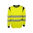 Picture 3/4 -High-visibility knitted T-shirt55 % cotton / 45% polyester. 170 gsm