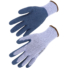 Picture 1/3 -Latex tenyérben mártott kesztyű szellőző kézhát kék szín