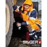 Picture 2/7 -High visibility rainwear set (coat + trousers).