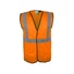 Picture 3/4 -High visibility vest. 100% polyester. Self-grip fastening.